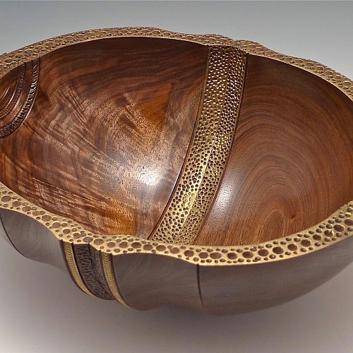 Walnut Split-Bowl