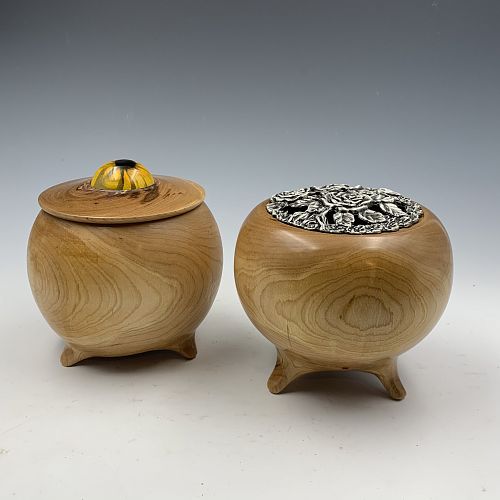 Cherry keepsake box & potpourri box