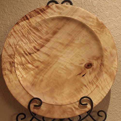 Curly Cottonwood Platter