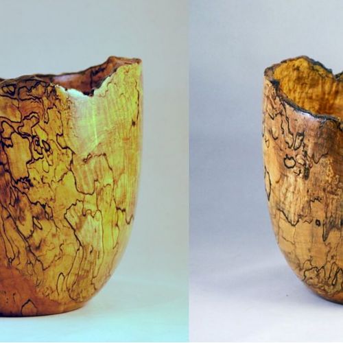 Spalted maple Hollow form