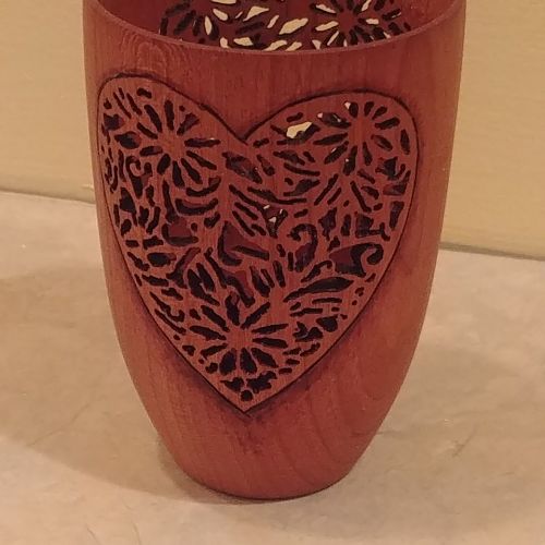 Heart vase