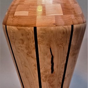 Segmented vase