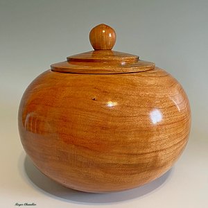 Lidded Cherry Sphere