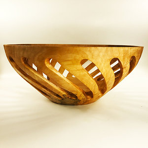 Open Spiral Fruit Bowl