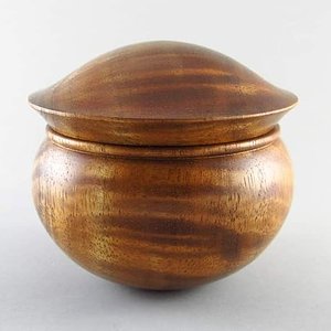 Curly Koa Lidded Box