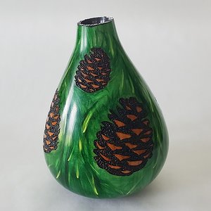 Pine Cone Pot