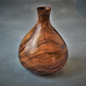 Cherry Burl vase