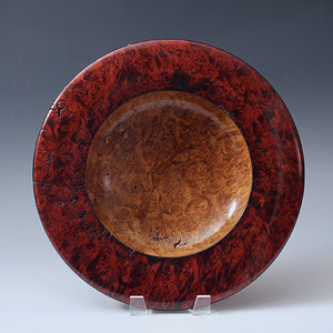 Dyed Rim, BLM Burl Bowl