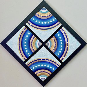 Wall Piece  ~ Blue