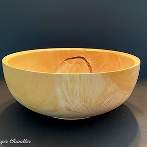 Amur Maple Bowl - front view