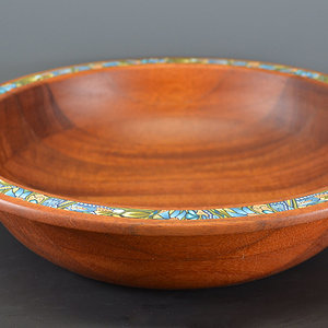 Mahogany/Polymer Bowl