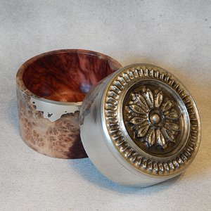 Pewter & Malee Burl