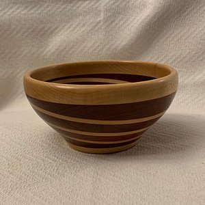 Laminated Small Bowl - Profile View