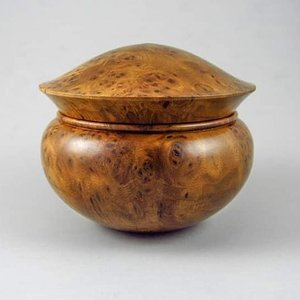 Russian Olive Burl box