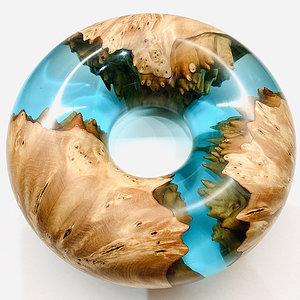 Wood and resin