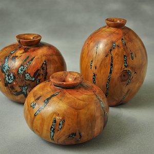 Sequoia Bud Vase Trio