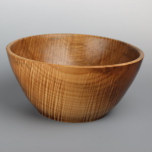 Curly maple bowl