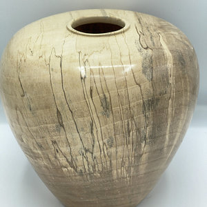 Spalted big leaf maple hollow form