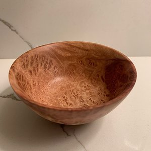 Red Mallee Burl bowl