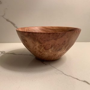 Red Mallee Burl bowl.