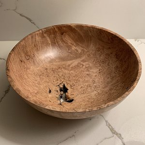 Bridseye Maple Bowl