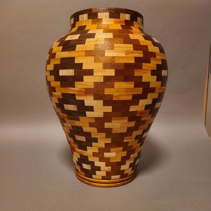 segmented vase