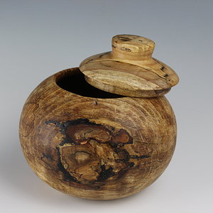 Hollow Form with Lid