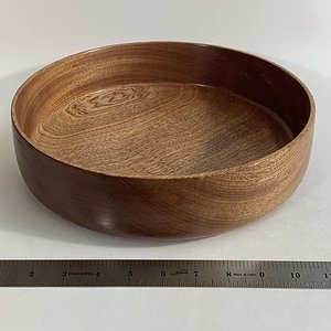 Sapele large bowl