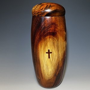 Koa urn, other view.