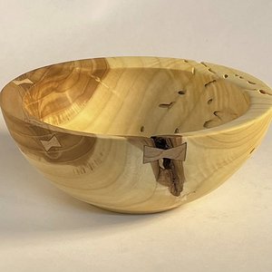 Wormy Ash Bowl