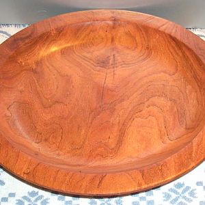 Mesquite platter