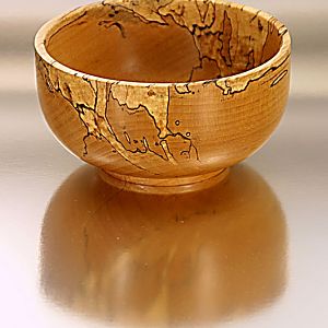 Spalted Maple Bowl