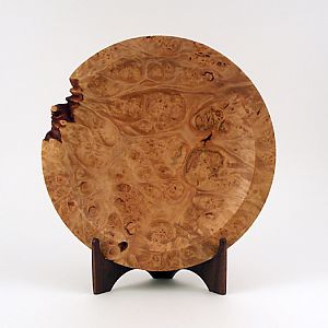 Big Leaf Maple Burl Plate