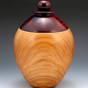 Cherry & Cocobolo Jar - 486