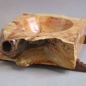 Box Elder and Walnut Bowl