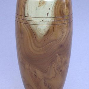 Burl Elm Vase