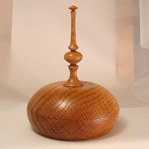 Oak trinket box