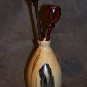 jacaranda vase