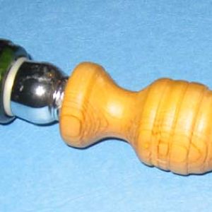 Bottle stopper w/metal