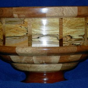 12" Mesquite/Maple Bowl