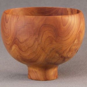 Yew bowl - Alternate view