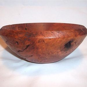 Cherry Burl Bowl