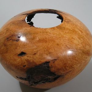 Cherry Burl Hollow Form