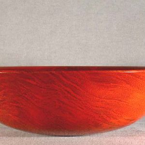 16" X 4 1/2" Dyed Mango Bowl