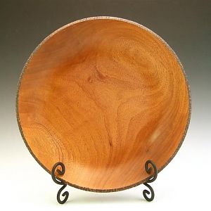 Mahogany Shallow Bowl