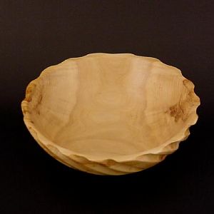 Poplar Spiral Bowl 5168