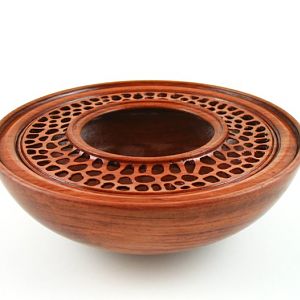 Pierced Rim Bowl
