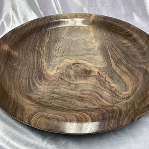 Walnut Crotch Platter