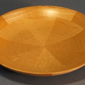 Serial 22026 Model BMVS0501 Maple pie segmented Bowl