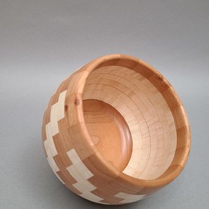 Segmented Bowl Inside and Outside